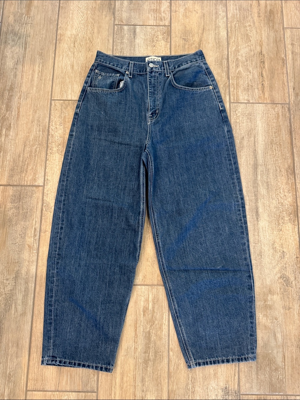 Etica Women's High-Waist Dark Blue Jeans
